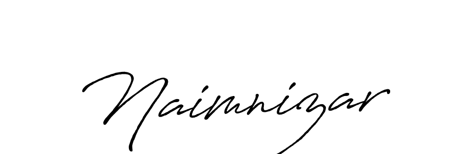 The best way (Antro_Vectra_Bolder) to make a short signature is to pick only two or three words in your name. The name Naimnizar include a total of six letters. For converting this name. Naimnizar signature style 7 images and pictures png