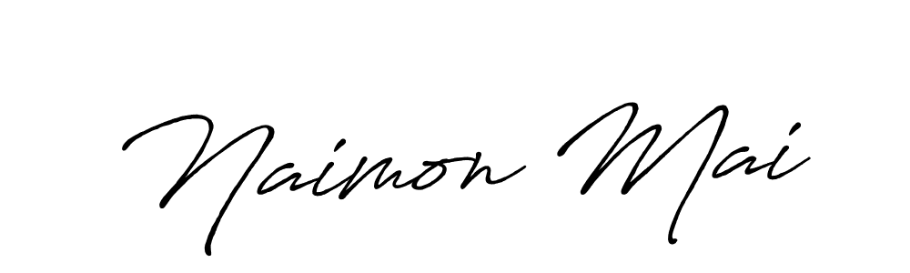 Make a short Naimon Mai signature style. Manage your documents anywhere anytime using Antro_Vectra_Bolder. Create and add eSignatures, submit forms, share and send files easily. Naimon Mai signature style 7 images and pictures png