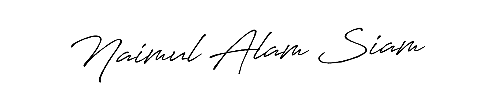 Similarly Antro_Vectra_Bolder is the best handwritten signature design. Signature creator online .You can use it as an online autograph creator for name Naimul Alam Siam. Naimul Alam Siam signature style 7 images and pictures png