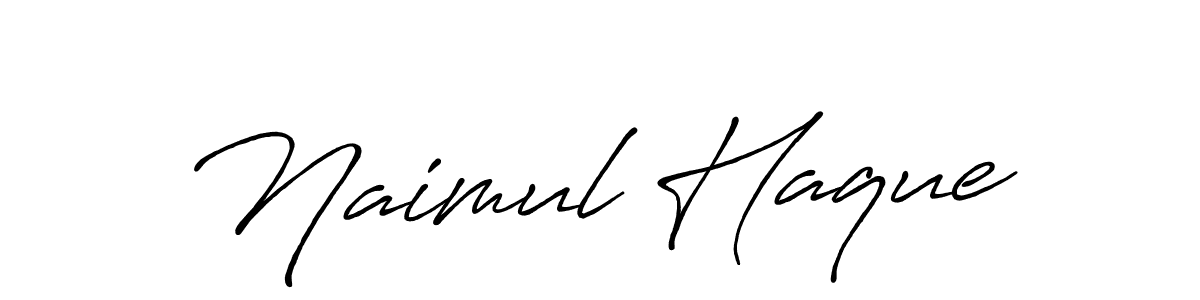 Similarly Antro_Vectra_Bolder is the best handwritten signature design. Signature creator online .You can use it as an online autograph creator for name Naimul Haque. Naimul Haque signature style 7 images and pictures png