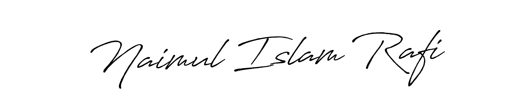 Naimul Islam Rafi stylish signature style. Best Handwritten Sign (Antro_Vectra_Bolder) for my name. Handwritten Signature Collection Ideas for my name Naimul Islam Rafi. Naimul Islam Rafi signature style 7 images and pictures png