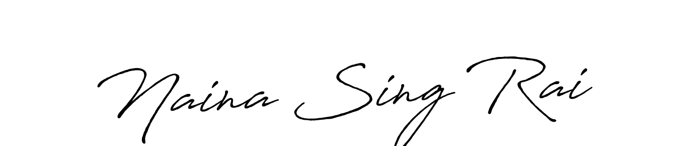 How to Draw Naina Sing Rai signature style? Antro_Vectra_Bolder is a latest design signature styles for name Naina Sing Rai. Naina Sing Rai signature style 7 images and pictures png