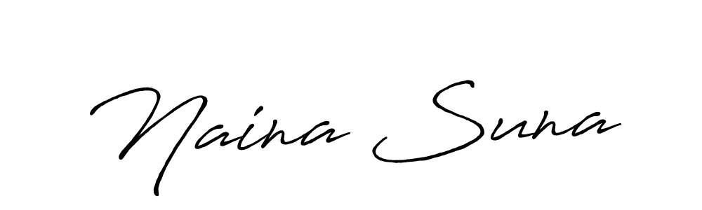 Best and Professional Signature Style for Naina Suna. Antro_Vectra_Bolder Best Signature Style Collection. Naina Suna signature style 7 images and pictures png