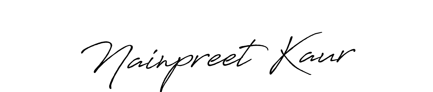 Also You can easily find your signature by using the search form. We will create Nainpreet Kaur name handwritten signature images for you free of cost using Antro_Vectra_Bolder sign style. Nainpreet Kaur signature style 7 images and pictures png