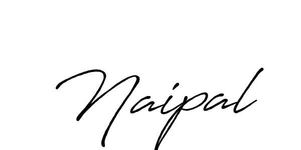 How to make Naipal signature? Antro_Vectra_Bolder is a professional autograph style. Create handwritten signature for Naipal name. Naipal signature style 7 images and pictures png