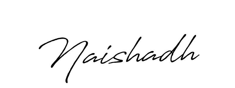 Here are the top 10 professional signature styles for the name Naishadh. These are the best autograph styles you can use for your name. Naishadh signature style 7 images and pictures png