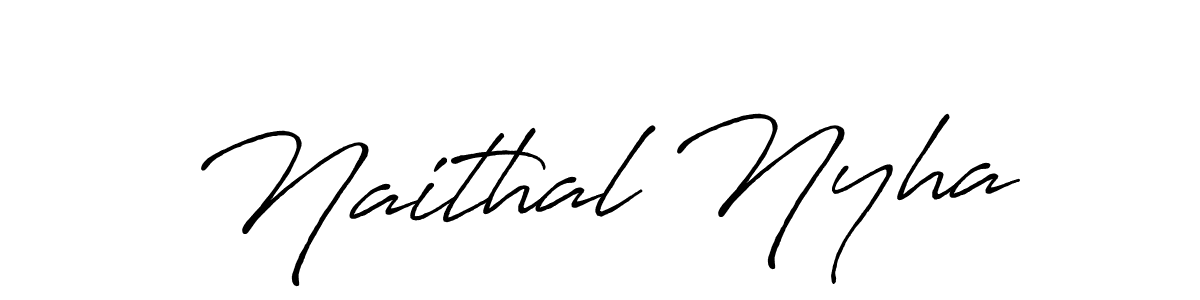 See photos of Naithal Nyha official signature by Spectra . Check more albums & portfolios. Read reviews & check more about Antro_Vectra_Bolder font. Naithal Nyha signature style 7 images and pictures png