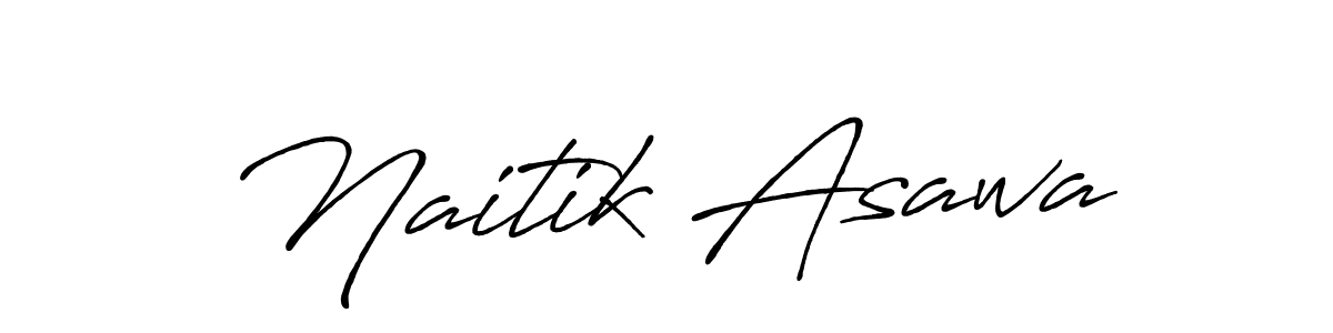 Make a beautiful signature design for name Naitik Asawa. Use this online signature maker to create a handwritten signature for free. Naitik Asawa signature style 7 images and pictures png