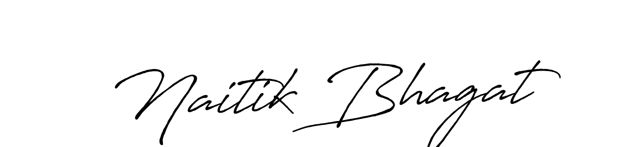 Make a beautiful signature design for name Naitik Bhagat. Use this online signature maker to create a handwritten signature for free. Naitik Bhagat signature style 7 images and pictures png