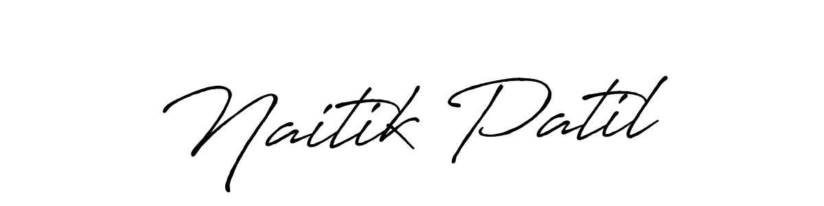 if you are searching for the best signature style for your name Naitik Patil. so please give up your signature search. here we have designed multiple signature styles  using Antro_Vectra_Bolder. Naitik Patil signature style 7 images and pictures png