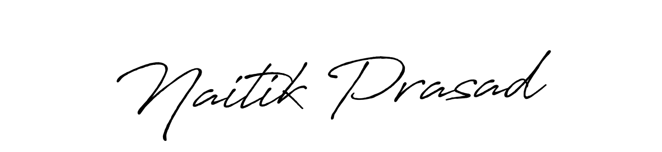 You should practise on your own different ways (Antro_Vectra_Bolder) to write your name (Naitik Prasad) in signature. don't let someone else do it for you. Naitik Prasad signature style 7 images and pictures png