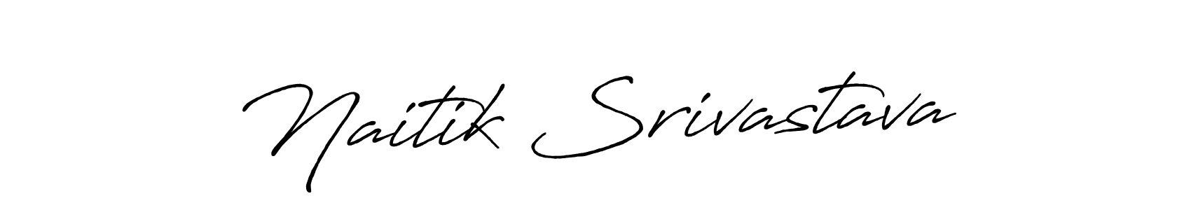 if you are searching for the best signature style for your name Naitik Srivastava. so please give up your signature search. here we have designed multiple signature styles  using Antro_Vectra_Bolder. Naitik Srivastava signature style 7 images and pictures png