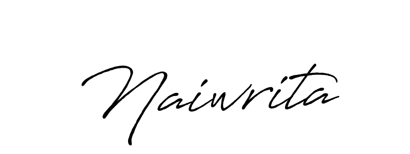 Also You can easily find your signature by using the search form. We will create Naiwrita name handwritten signature images for you free of cost using Antro_Vectra_Bolder sign style. Naiwrita signature style 7 images and pictures png