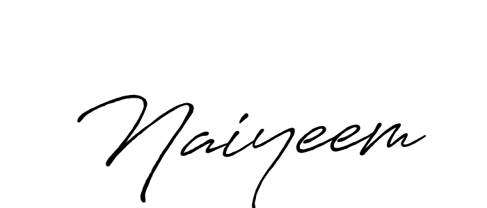 Once you've used our free online signature maker to create your best signature Antro_Vectra_Bolder style, it's time to enjoy all of the benefits that Naiyeem name signing documents. Naiyeem signature style 7 images and pictures png