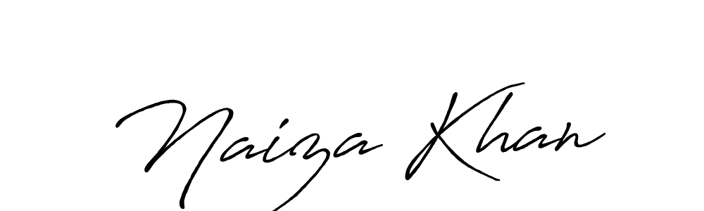 Also we have Naiza Khan name is the best signature style. Create professional handwritten signature collection using Antro_Vectra_Bolder autograph style. Naiza Khan signature style 7 images and pictures png