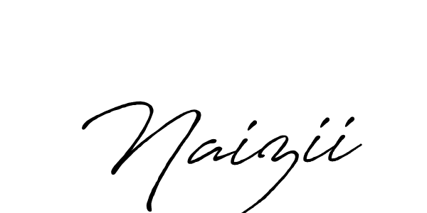 Similarly Antro_Vectra_Bolder is the best handwritten signature design. Signature creator online .You can use it as an online autograph creator for name Naizii. Naizii signature style 7 images and pictures png