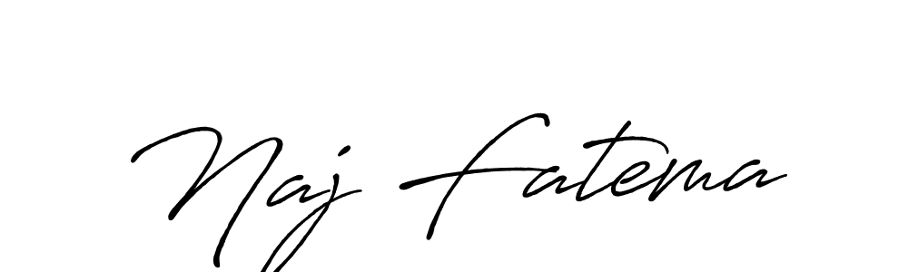 Make a beautiful signature design for name Naj Fatema. Use this online signature maker to create a handwritten signature for free. Naj Fatema signature style 7 images and pictures png