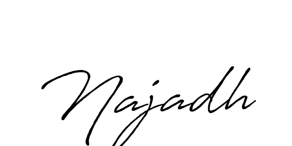 Once you've used our free online signature maker to create your best signature Antro_Vectra_Bolder style, it's time to enjoy all of the benefits that Najadh name signing documents. Najadh signature style 7 images and pictures png