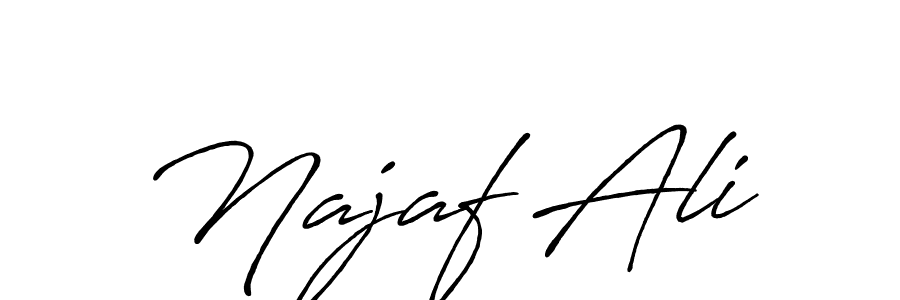 Make a beautiful signature design for name Najaf Ali. Use this online signature maker to create a handwritten signature for free. Najaf Ali signature style 7 images and pictures png