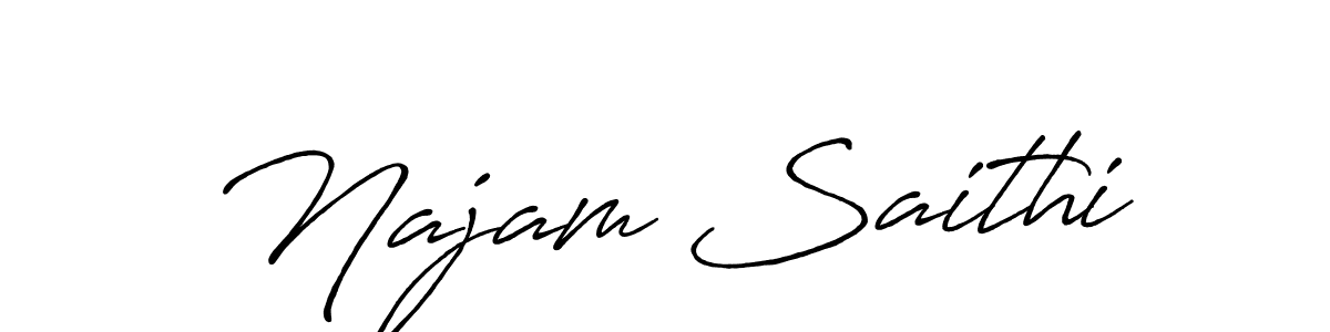 You can use this online signature creator to create a handwritten signature for the name Najam Saithi. This is the best online autograph maker. Najam Saithi signature style 7 images and pictures png