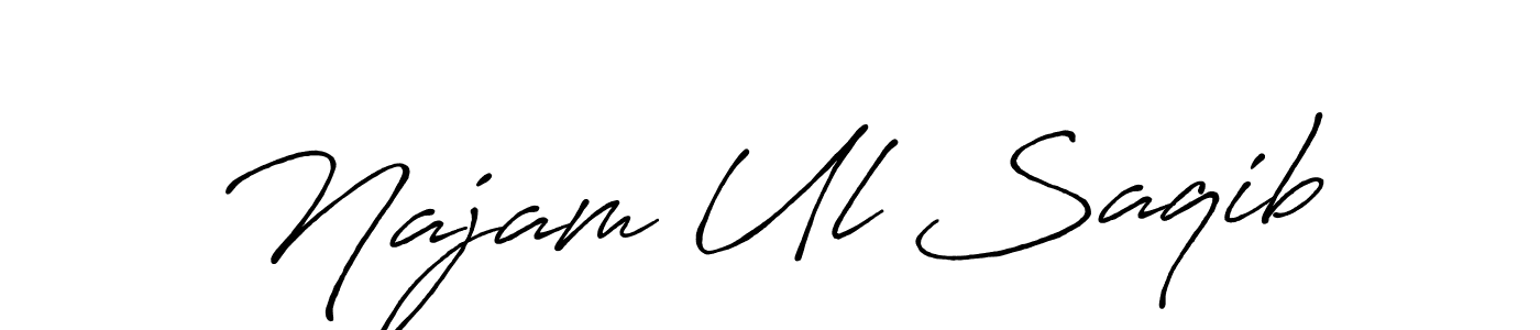 How to Draw Najam Ul Saqib signature style? Antro_Vectra_Bolder is a latest design signature styles for name Najam Ul Saqib. Najam Ul Saqib signature style 7 images and pictures png