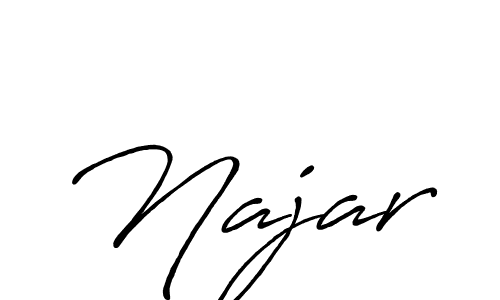 Also You can easily find your signature by using the search form. We will create Najar name handwritten signature images for you free of cost using Antro_Vectra_Bolder sign style. Najar signature style 7 images and pictures png