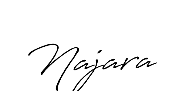 Also we have Najara name is the best signature style. Create professional handwritten signature collection using Antro_Vectra_Bolder autograph style. Najara signature style 7 images and pictures png