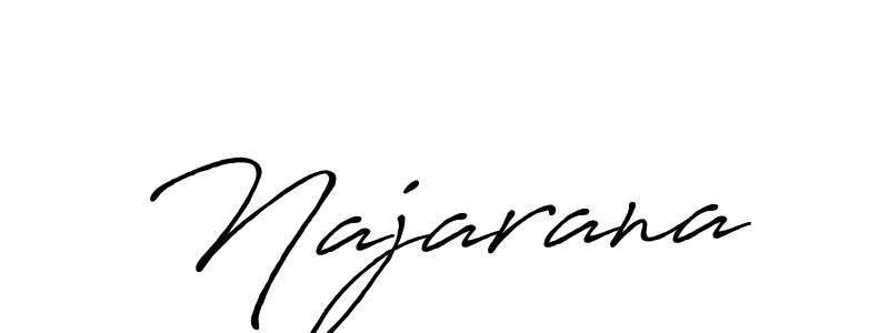 Also we have Najarana name is the best signature style. Create professional handwritten signature collection using Antro_Vectra_Bolder autograph style. Najarana signature style 7 images and pictures png