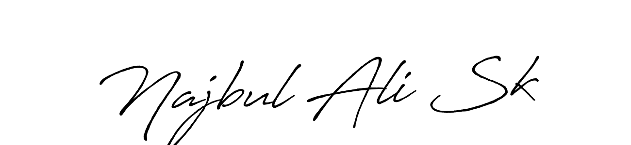 Once you've used our free online signature maker to create your best signature Antro_Vectra_Bolder style, it's time to enjoy all of the benefits that Najbul Ali Sk name signing documents. Najbul Ali Sk signature style 7 images and pictures png