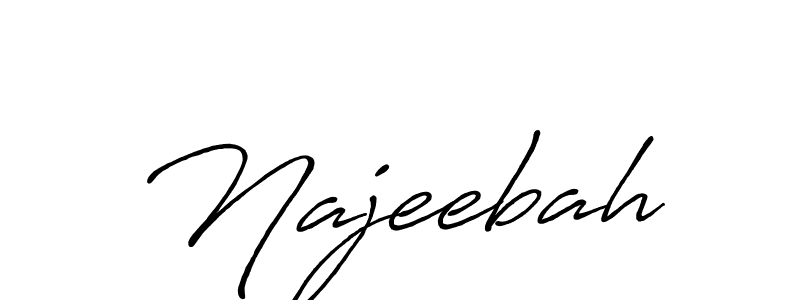 Antro_Vectra_Bolder is a professional signature style that is perfect for those who want to add a touch of class to their signature. It is also a great choice for those who want to make their signature more unique. Get Najeebah name to fancy signature for free. Najeebah signature style 7 images and pictures png