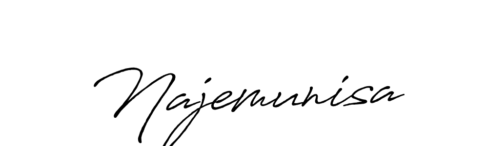 You can use this online signature creator to create a handwritten signature for the name Najemunisa. This is the best online autograph maker. Najemunisa signature style 7 images and pictures png