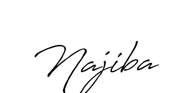 Also we have Najiba name is the best signature style. Create professional handwritten signature collection using Antro_Vectra_Bolder autograph style. Najiba signature style 7 images and pictures png