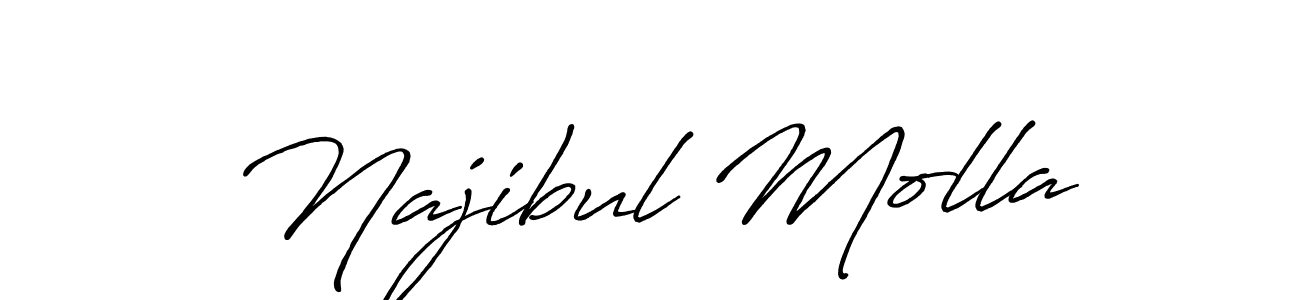 Similarly Antro_Vectra_Bolder is the best handwritten signature design. Signature creator online .You can use it as an online autograph creator for name Najibul Molla. Najibul Molla signature style 7 images and pictures png