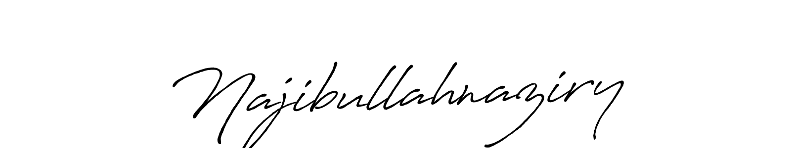 Design your own signature with our free online signature maker. With this signature software, you can create a handwritten (Antro_Vectra_Bolder) signature for name Najibullahnaziry. Najibullahnaziry signature style 7 images and pictures png