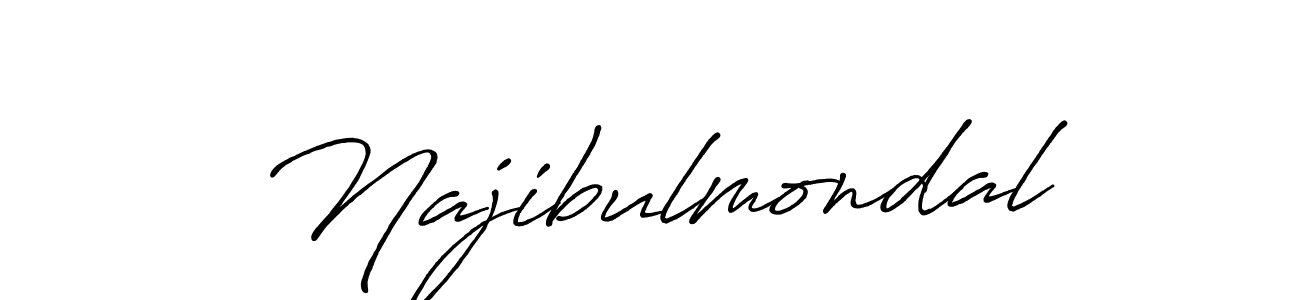 Here are the top 10 professional signature styles for the name Najibulmondal. These are the best autograph styles you can use for your name. Najibulmondal signature style 7 images and pictures png