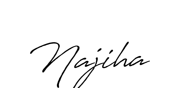 Antro_Vectra_Bolder is a professional signature style that is perfect for those who want to add a touch of class to their signature. It is also a great choice for those who want to make their signature more unique. Get Najiha name to fancy signature for free. Najiha signature style 7 images and pictures png