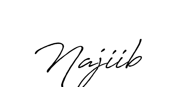 How to Draw Najiib signature style? Antro_Vectra_Bolder is a latest design signature styles for name Najiib. Najiib signature style 7 images and pictures png