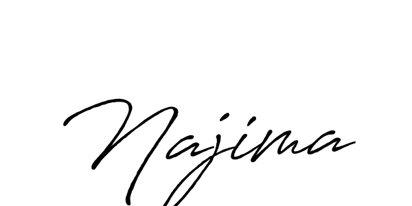 Similarly Antro_Vectra_Bolder is the best handwritten signature design. Signature creator online .You can use it as an online autograph creator for name Najima. Najima signature style 7 images and pictures png