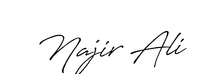 Make a short Najir Ali signature style. Manage your documents anywhere anytime using Antro_Vectra_Bolder. Create and add eSignatures, submit forms, share and send files easily. Najir Ali signature style 7 images and pictures png