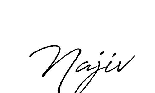 Best and Professional Signature Style for Najiv. Antro_Vectra_Bolder Best Signature Style Collection. Najiv signature style 7 images and pictures png