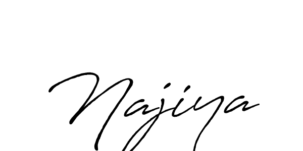 You should practise on your own different ways (Antro_Vectra_Bolder) to write your name (Najiya) in signature. don't let someone else do it for you. Najiya signature style 7 images and pictures png