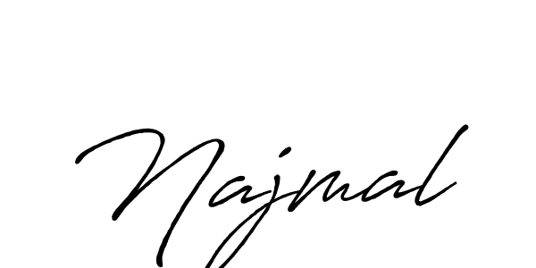 Also we have Najmal name is the best signature style. Create professional handwritten signature collection using Antro_Vectra_Bolder autograph style. Najmal signature style 7 images and pictures png