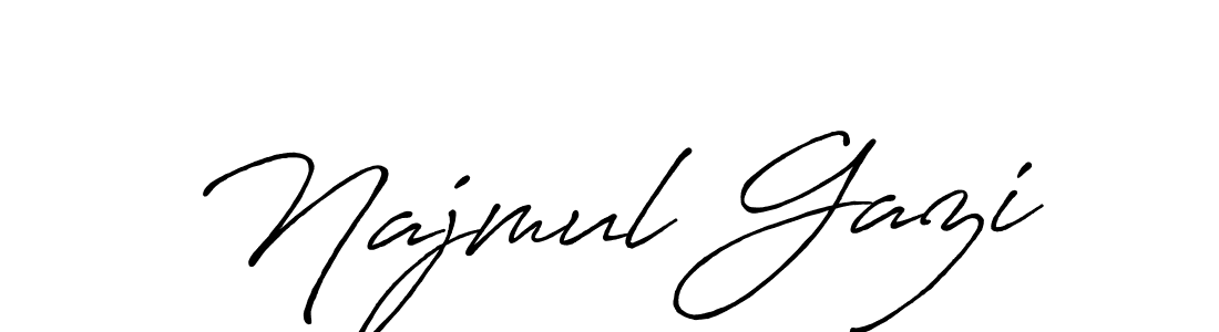 if you are searching for the best signature style for your name Najmul Gazi. so please give up your signature search. here we have designed multiple signature styles  using Antro_Vectra_Bolder. Najmul Gazi signature style 7 images and pictures png
