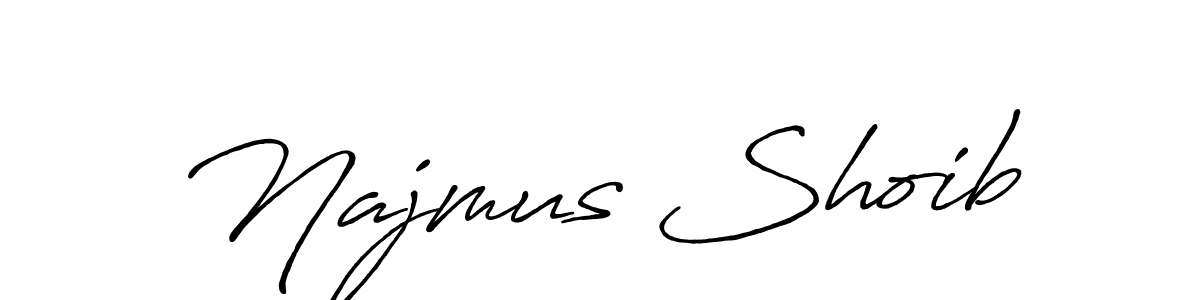 if you are searching for the best signature style for your name Najmus Shoib. so please give up your signature search. here we have designed multiple signature styles  using Antro_Vectra_Bolder. Najmus Shoib signature style 7 images and pictures png