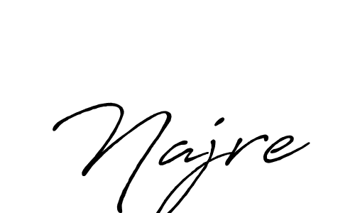 Best and Professional Signature Style for Najre. Antro_Vectra_Bolder Best Signature Style Collection. Najre signature style 7 images and pictures png