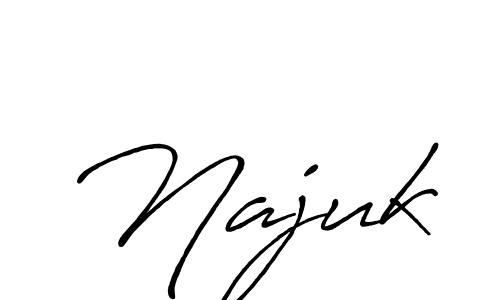 How to Draw Najuk signature style? Antro_Vectra_Bolder is a latest design signature styles for name Najuk. Najuk signature style 7 images and pictures png