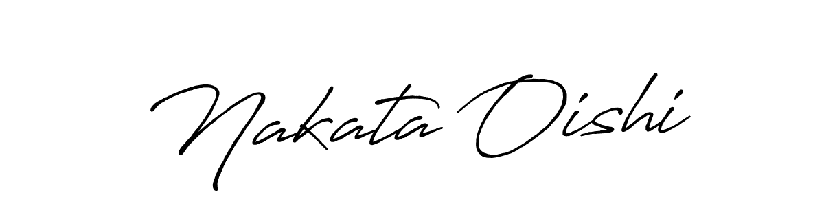 How to Draw Nakata Oishi signature style? Antro_Vectra_Bolder is a latest design signature styles for name Nakata Oishi. Nakata Oishi signature style 7 images and pictures png