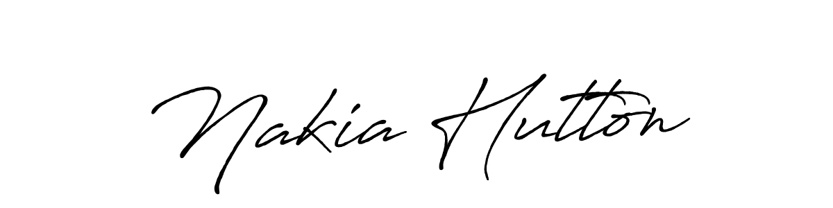 Here are the top 10 professional signature styles for the name Nakia Hutton. These are the best autograph styles you can use for your name. Nakia Hutton signature style 7 images and pictures png