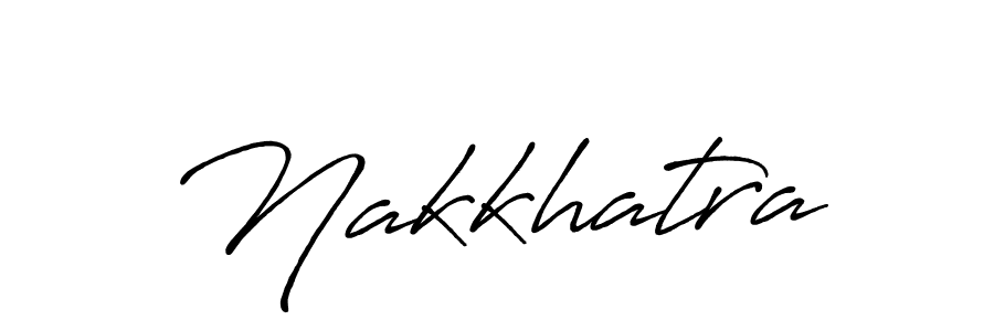 How to make Nakkhatra signature? Antro_Vectra_Bolder is a professional autograph style. Create handwritten signature for Nakkhatra name. Nakkhatra signature style 7 images and pictures png