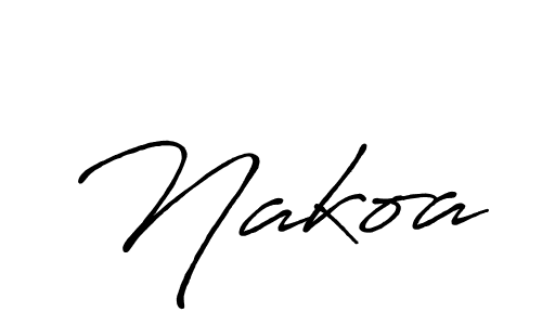 You should practise on your own different ways (Antro_Vectra_Bolder) to write your name (Nakoa) in signature. don't let someone else do it for you. Nakoa signature style 7 images and pictures png